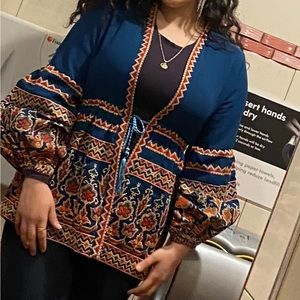 Gorgeous embroidery jacket! I have 2 of them! One is brand new never worn.